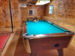 game room-north Georgia cabin rental